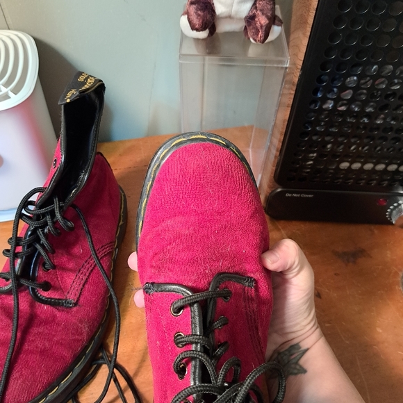 Dr. Martens Shoes Vintage Velvet Doc Martens Poshmark